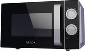 Bol.com Brock MWO 2012 SS Magnetron - Microwave Oven - 21 liter - Grijs/Zwart aanbieding