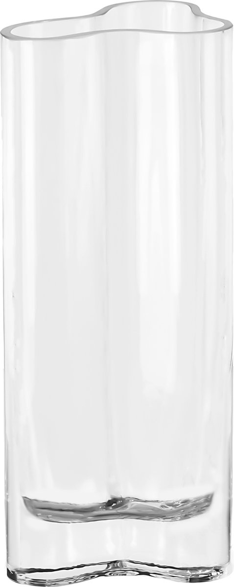 Aalto geïnspireerde slanke moderne glazen vaas, CORAL26CL