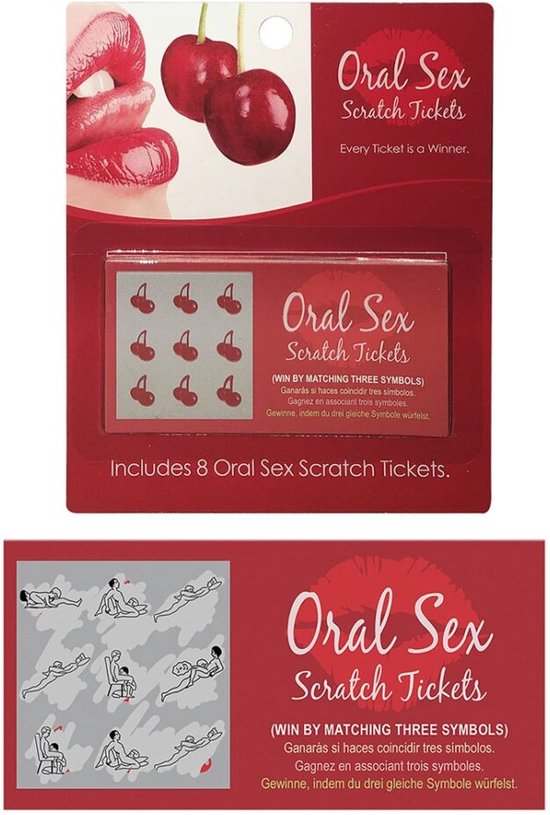Kheper Games BG.R143 - Oral Sex Scratch Tickets