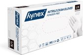 Hynex Nitril handschoenen - maat L - wit - 100/doos 3,5gram