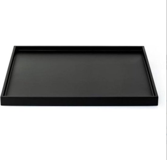 VECA Roxanne bloembak met dienblad, antraciet, 50 x 20 x 18 cm