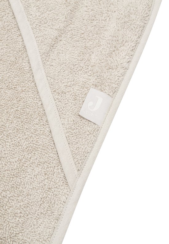 Jollein - Badcape Badstof 100x100cm - Baby Handdoek met Badcape, Omslagdoek, Badponcho - Nougat van Merkloos — afbeelding 4