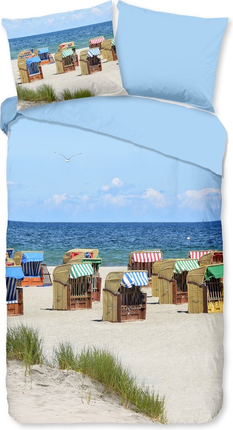 Cheqo® Tweepersoons Dekbedovertrek - 140x220cm - Inclusief Kussenslopen - 100% Microfiber - Multicolor