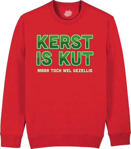Kerst is kut, maar wel gezellig Foute Kersttrui Kerstcadeau Dames
