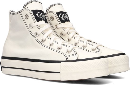 Converse Chuck Taylor All Star Lift Hoge sneakers Dames Ecru Maat 40 bol