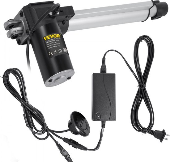 Lineaire actuator, 6000N 230 mm, lineaire actuator, ligstoel, elektrische lineaire aandrijving, hefmotor, DC 24 V, voor stoel, reservemotor : . nl