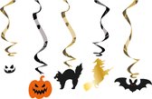 Folat - Hangdecoratie Halloween BoOo! - Halloween Karakters - 5 stuks - Halloween - Halloween Decoratie - Halloween Versiering