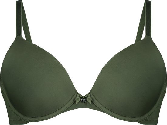 Hunkemöller Dames Lingerie Voorgevormde beugel bh Plunge - Groen - maat C85