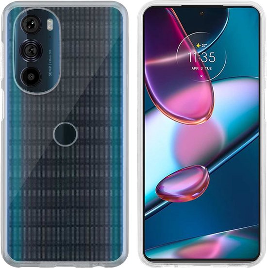 Étui Cadorabo pour Motorola EDGE 30 PRO / EDGE+ en ENTIÈREMENT TRANSPARENT - Étui de protection en silicone TPU flexible