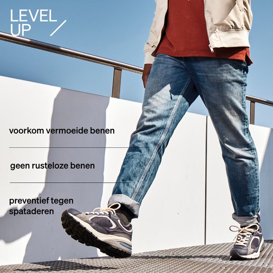 STOX Energy Socks | Chaussettes homme | Chaussettes de compression qualité supérieure | Chaussettes de confort en laine mérinos | Soulage les jambes fatiguées, douloureuses, gonflées