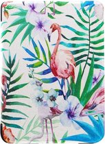 Shop4 - Geschikt voor Sleepcover voor Kobo Clara HD - Tropische Flamingo