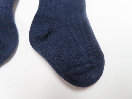 Collants - Collant - Bas - Fille - Marine - 3/6 mois