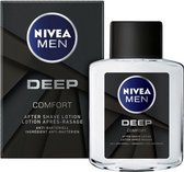NIVEA MEN Deep Aftershave Lotion - 100 ml x 6