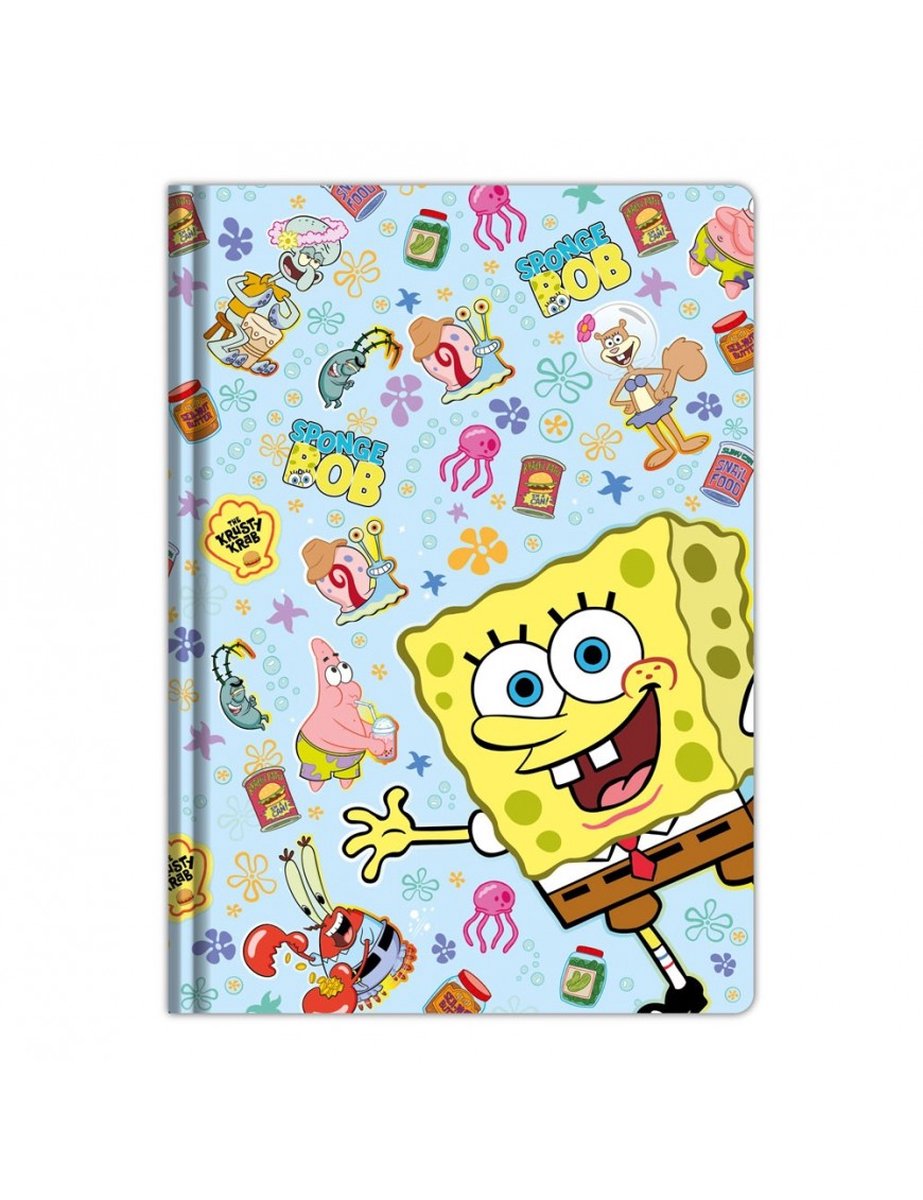 SpongeBob Squarepants - A5 notitieboekje met etui