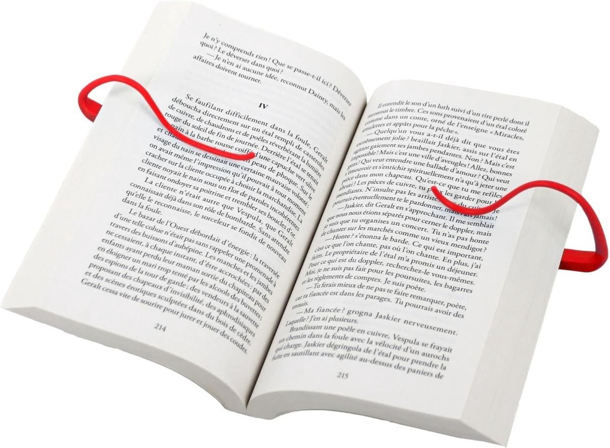 Genius Ideas 1 Piece Adjustable Book Clip Boek Clip - Bladzijde Houder - Genius Ideas