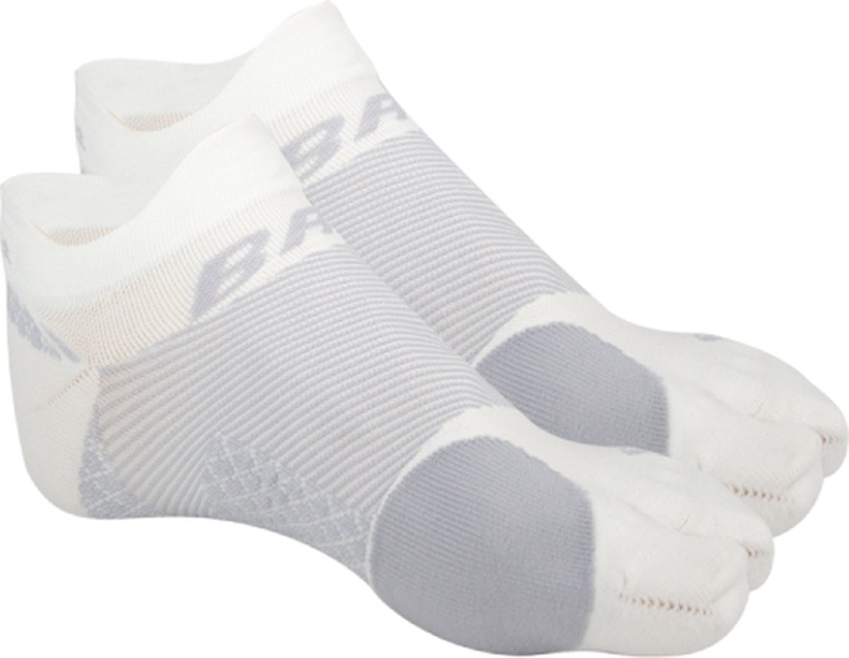 OS1st BR4 hallux valgus sokken maat M (38.5-43) – wit – bunion – voetknobbel – gelpad beschermt tegen wrijving en druk – compressie van medische kwaliteit - naadloos