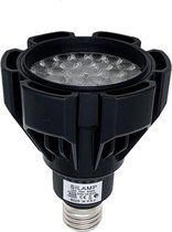 Gloeilamp E27 LED 35W Zwart 220 V Par30 - Wit licht - Overig - Zwart - Wit Neutre 4000K - 5500K - SILUMEN