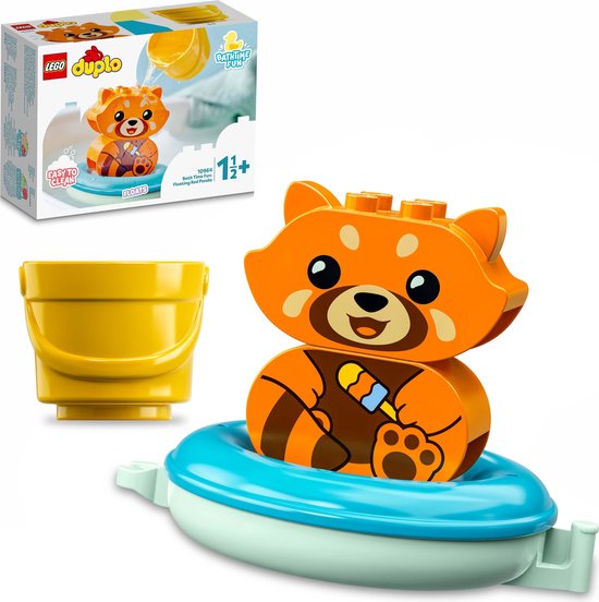 LEGO DUPLO Mijn eerste pret in bad: Drijvende Rode Panda - 10964 van Merkloos — afbeelding 5