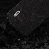 ABEEL Hoesje Geschikt voor Apple iPhone 15 - Back Cover met Litchi Textuur - Dreamy Zwart