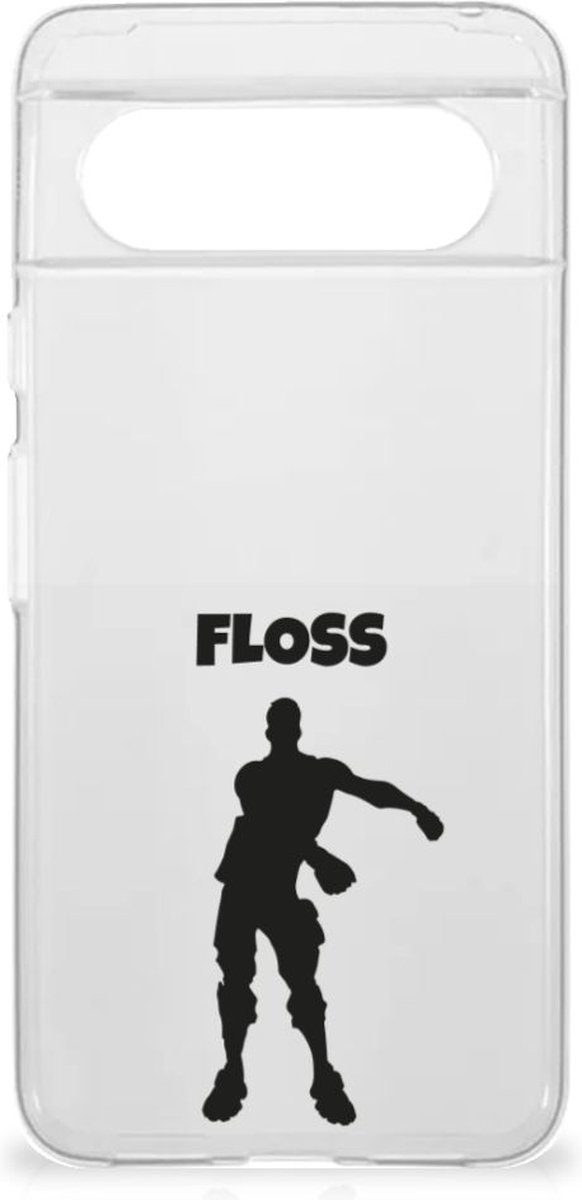 Google Pixel 8 Telefoonhoesje met Naam Floss