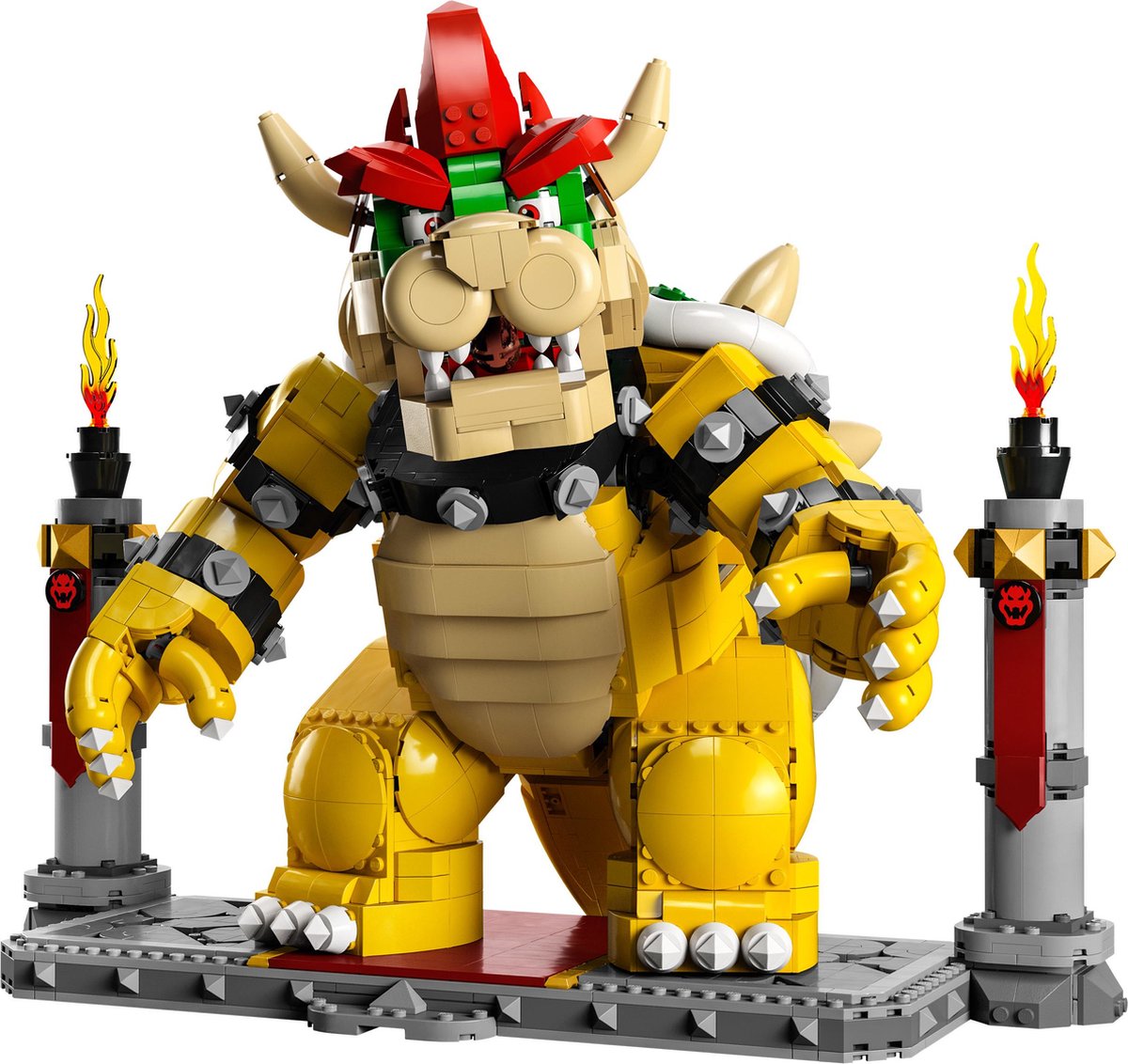 LEGO Super Mario De machtige Bowser, Bouwbaar 3D Model, Verzamelitem & Cadeau Idee - 71411 — afbeelding 14