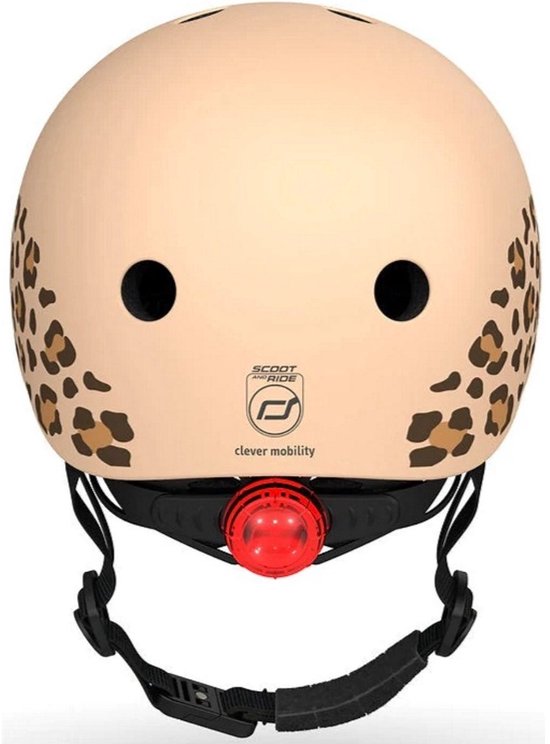 Scoot and Ride Leopard Maat XXS-S Kinderhelm SR-96561 — afbeelding 2