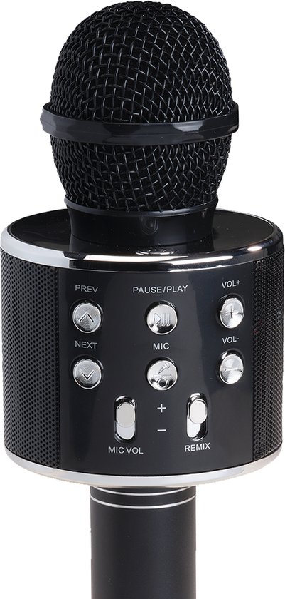 Microphone Karaoké Denver Bluetooth - Sans Fil - Set Karaoké - Haut-Parleur  Intégré 