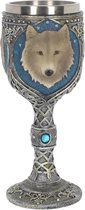 Nemesis Now Chalice Lone Wolf Loup Multicolore