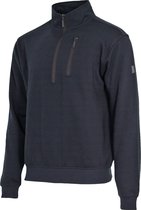 Donnay - Fleece sweater met ¼ Zip rits- Sporttrui - Heren - Maat XXL - Navy (010)