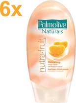 Palmolive Naturals - Nutra Fruit - Mandarijn - Douchegel - 6x 200ml - Voordeelverpakking