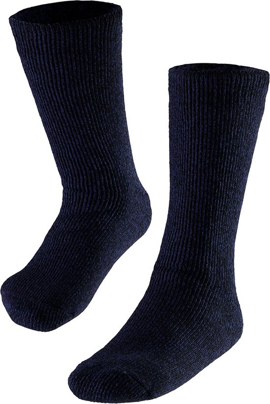 Heatkeeper - Thermo sokken heren - 4-Paar - 41/46 - Donker Blauw - Thermosokken - Thermosokken heren 43 46