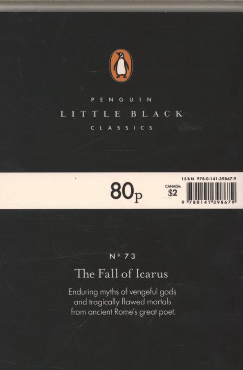 Fall Of Icarus - back cover