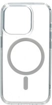 Mobiparts hoesje geschikt voor Apple iPhone 15 Pro - Hardcover - MagSafe - Transparant
