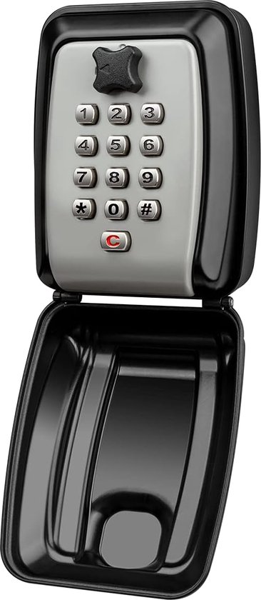 Coffre-fort à clés portable avec support, boîte de verrouillage à clé pour  éclairage