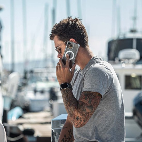 Urban Armor Gear Plyo Magsafe, Housse, Apple, iPhone 15 Pro, 15,5 cm (6.1"), Argent