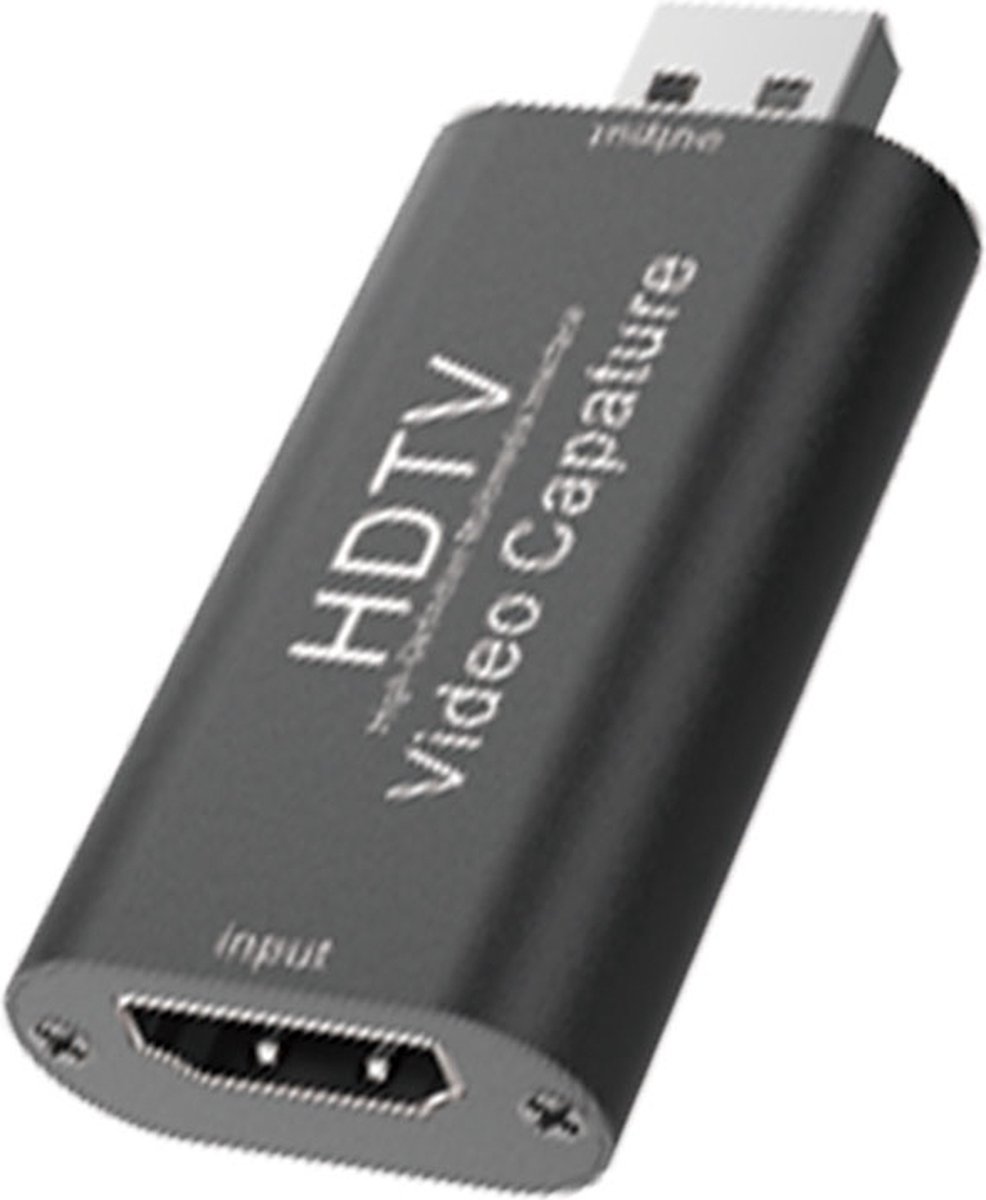 Movetech HDMI naar USB - Video Capture geschickt voor Playstation, Xbox, Nitendo, Windows, MAC, Game capture - Live streamen - Video Capture Card