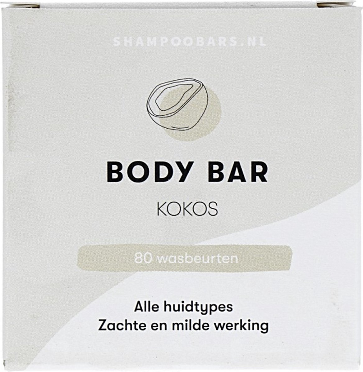ShampooBars - Body Bar Kokos Alle Huidtypes - 60g