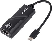 USB-C Naar Ethernet Lan Netwerk Adapter | USB C To Internet RJ45 Poort 10/100/100Mbps -Type-C to RJ45