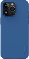 Nillkin Super Frosted Shield Apple iPhone 15 Pro Max Hoesje Blauw