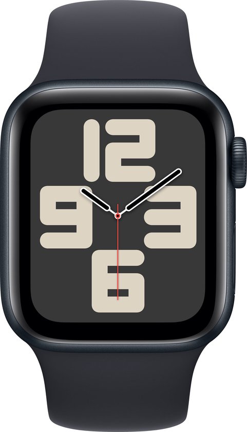 Apple Watch SE 2023 - 40mm - Midnight Aluminium Case with Midnight Sport Band - S/M