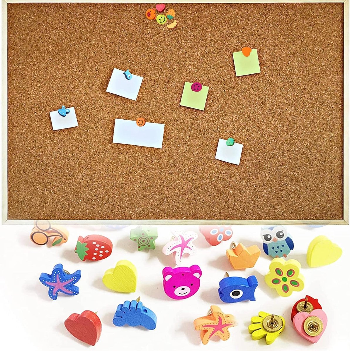 10 Punaises Décoratives En Forme De Feuilles - Mignonnes, Pour Tableau Liège, Bureau, école, Maison
