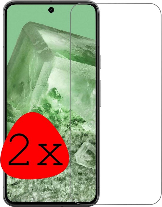 Screenprotector Geschikt voor Google Pixel 8 Screenprotector Tempered Glass - Screenprotector Geschikt voor Google Pixel 8 Beschermglas Screen Protector Glas - 2 Stuks