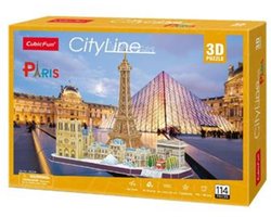 Cubic Fun - 3D Puzzel - City Line Parijs (2012567)