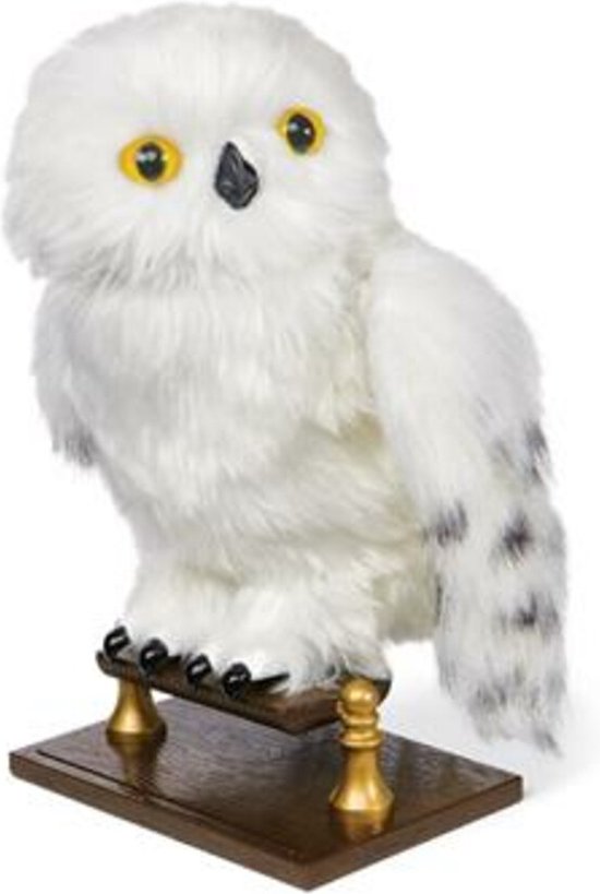 Harry Potter - Interactieve Uil Hedwig - 27cm - Met Geluiden en Bewegingen