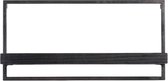 Maddison wandplank 60x15x30 cm - mat zwart