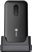 Doro 2800 - Eenvoudige Senioren Klaptelefoon - 4G - Zwart