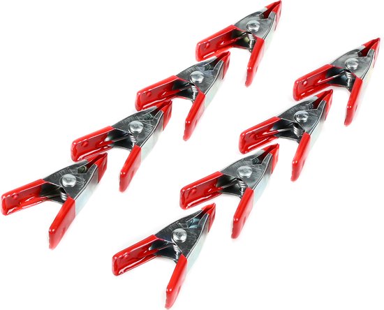 100% Mosel Mini Metalen clips Zwart, 30 stuks voor kantoor en thuis, nietjes, decoratieve clips (20 mm
