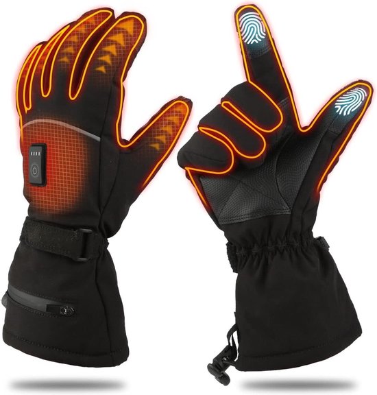 Elysium Verwarmde Handschoenen - 3 standen – Oplaadbaar - One Size – Zwart  -... | bol