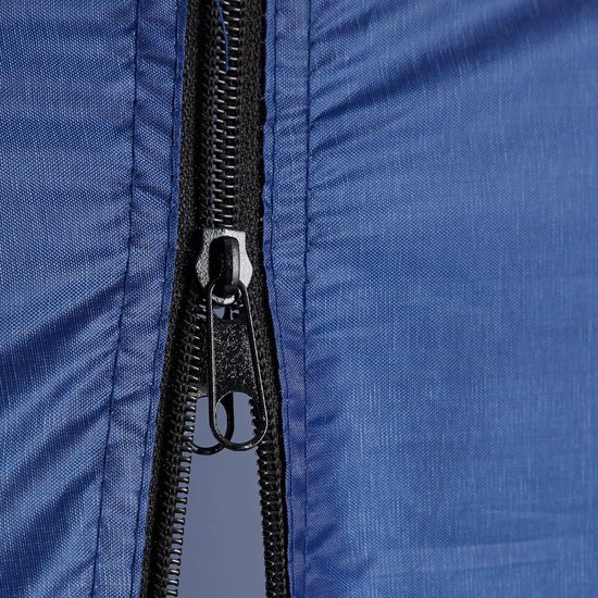 pop-up omkleedtent, H x B x D: 190 x 120 x 120 cm, werptent, waterafstotend, kleine pakmaat, UV 50+, blauw van POP — afbeelding 3