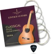 Lintage Guitars® - Cordes de guitare en nylon CS-01A - Guitare acoustique - Set de Cordes de guitare - Cordes de guitare classique